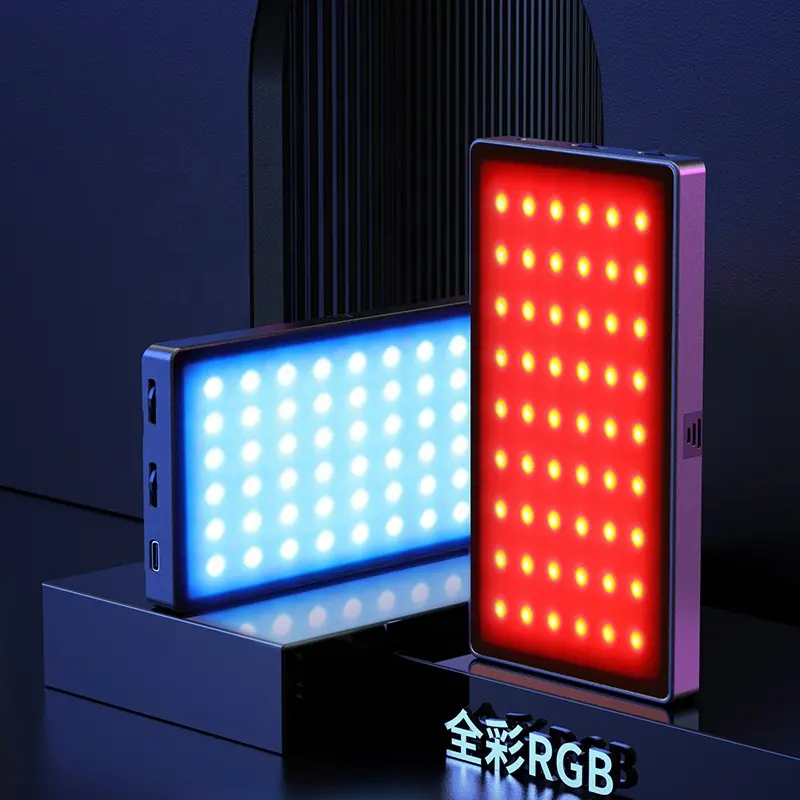 New Mini LED Photography Lighting High Brightness RGB Full Color Camera Video Fill Light