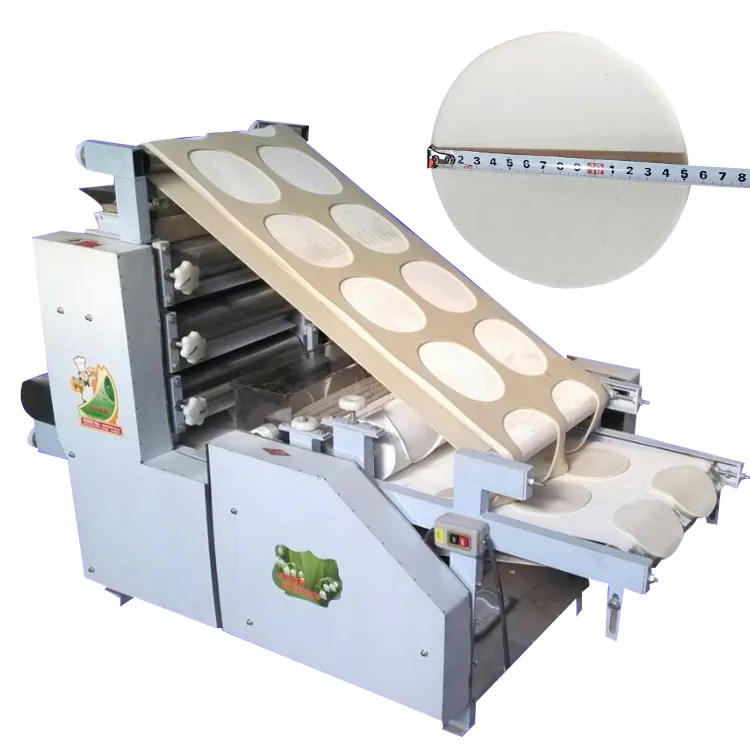 Automatische Roti Maker/Roti Making Machine/Loempia Gebak Meel Tortilla Maker