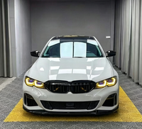 Ensemble de phares LED laser bicolores pour Série 3 G20 2018-2022, DRL commutable blanc/jaune, 4000 lumens, 25W, avant modifié