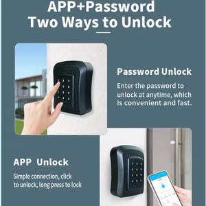 Cassetta di Sicurezza Intelligente Impermeabile e Antipolvere con App e Sblocco Tramite Password per Uso Domestico e Commerciale - Product Image 6