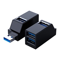 Extensor USB Tipo-C, Hub Divisor de 3 Puertos para Computadora, Mini Hub USB, Hub USB de Alta Velocidad para Transferencia de Datos