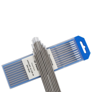 Electrodo de Tungsteno WZ8 para Soldadura TIG, 3.2MMx175mm, Cabeza Blanca, 0.8% de Zirconio, Aguja de Tungsteno - Product Image 1