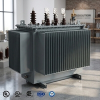Transformateurs de distribution MT/HT à très faible perte, à noyau en alliage amorphe et enroulement en aluminium, immergés dans l'huile, fournis directement par l'usine