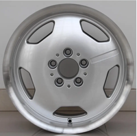 Rueda de Aleación para Automóvil de Pasajeros con Diseño Cóncavo Flow Forming, Mercedes-C63 W124 W126, 17-19 Pulgadas, 5x112, Acabado Plateado Escalonado