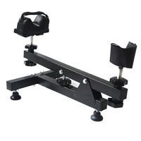 Support métallique d'extérieur en promotion, 6 pieds, avec repose-balles réglable en fibre de carbone, tabouret de chasse et support trépied pour entraînement tactique