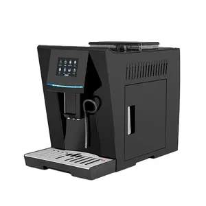 Grãos automáticos do cappuccino para xícara, máquina de café expresso com um toque