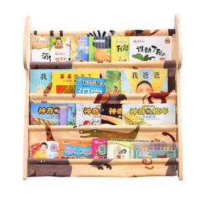 Estantería en forma de dibujos animados para Niños, estantería de madera sólida para estudio y dormitorio, venta al por mayor - Product Image 3