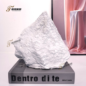 Color personalizado piezas de decoración del hogar hecho a mano Hotel café Oficina sala de estar <span class=keywords><strong>blanco</strong></span> accesorios de decoración de lujo - Product Image 2
