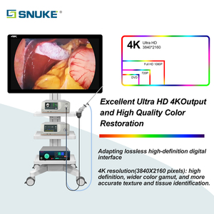 Système de caméra endoscopique SNUKE 4K, mode d'imagerie bi-axiale, écran tactile, instrument chirurgical vétérinaire - Product Image 2