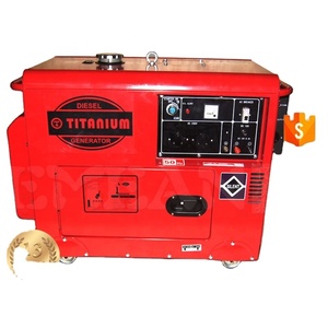 Générateur japonais 5 kW 380 V silencieux, haute performance 5 kVA 5 kW pour semi-remorque - Product Image 1