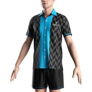 Camiseta Deportiva de Alta Calidad para Hombre, Sublimada, de Poliéster, con Botones, Estilo Bowling, Informal - Product Image 5
