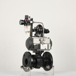 Bille en acier inoxydable ANSI 150LB avec volant WCB 304/316 JIS 10K 6 pouces 1,6 MPa, à bride pneumatique, support personnalisé OEM - Product Image 6