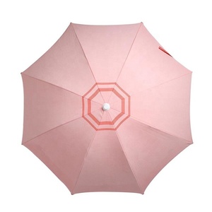 Sombrilla de madera de lujo para exteriores, sombrilla pequeñ<span class=keywords><strong>a</strong></span> de playa de viaje familiar - Product Image 3