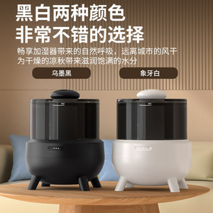 Ultrasonic Desktop Humidifier 2L Quiet Touch Control Home Use With Colorful Night <b>Light</b> - Product Image 3