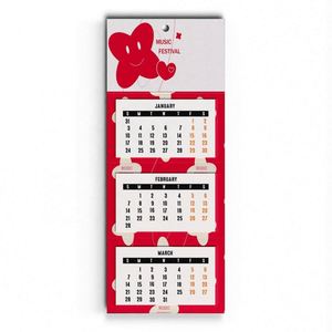 Calendario de Escritorio Personalizado Barato con Base Plegable - Product Image 5