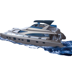 Console centrale de bateau de luxe 19.8m en aluminium, bateau de pêche à grande vitesse, à vendre - Product Image 1