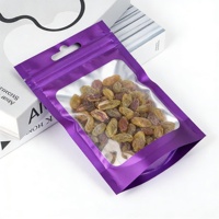 Sachet alimentaire Yihe durable, résistant à l'humidité, multicouche, imprimé en héliogravure, thermoscellé, avec fenêtre et fermeture éclair, pour noix, fruits secs et mélanges de fruits secs