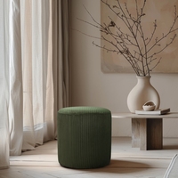Ottoman rond moderne haut de gamme pour vanité chambre salon cuisine salle de bain nouveauté tabourets et poufs de qualité