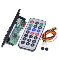 Carte décodeur sans fil Bluetooth TZT 5V 12V MP3 WMA pour Module Audio USB TF Radio pour accessoires de voiture avec télécommande