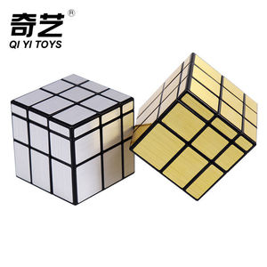 ลูกบาศก์รูบิก Qiyi รุ่น Mirror 3x3 รูปทรงไม่สมมาตร แบบแปะสติกเกอร์ ของเล่นเสริมพัฒนาการสำหรับเด็กและวัยรุ่น ช่วยคลายเครียด - Product Image 2