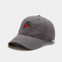 Gorras de Béisbol Negras de 6 Paneles, de Algodón, sin Estructura, Estilo Dad Hat, Lisas, con Logotipo Bordado Personalizado