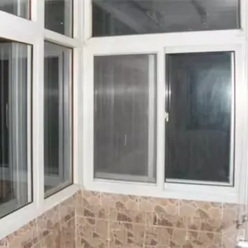 Modern Design Hurricane Impact Soundproof Aluminum UPVC PVC Double Glazed Sliding Window