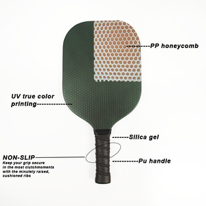 ไม้พายพิเคิลบอลผิวคาร์บอนไฟเบอร์ประสิทธิภาพสูงสำหรับการควบคุมและพลังงาน - Product Image 6