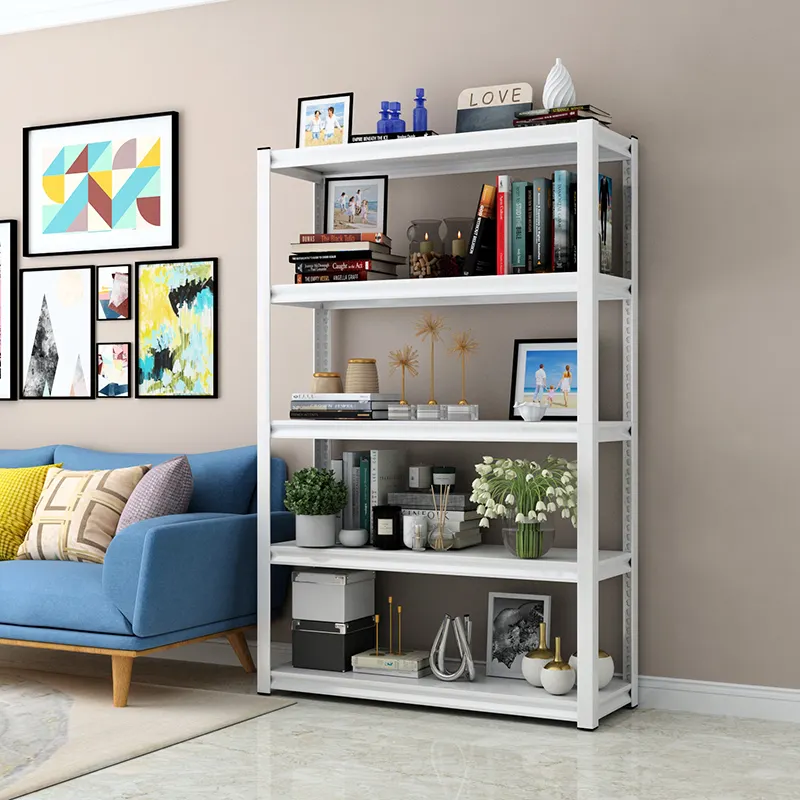 Prateleira com estante de metal para cozinha, prateleira vertical para armazenamento de estante estantérias e livro estante