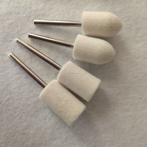 Laine <span class=keywords><strong>feutre</strong></span> Bobs 3mm tige polissage roues métal polonais <span class=keywords><strong>brosse</strong></span> <span class=keywords><strong>perceuse</strong></span> outil rotatif accessoires Mini laine tête de meulage - Product Image 3