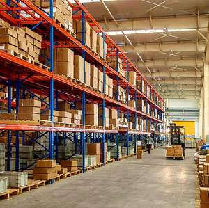 שקע מפעל כבד משטחים מחסן מדף אחסון מתלה אחסון מוסמך - Product Image 6