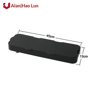 Portable Black Plastic Enclosed Storage Case for <b>Hand</b> <b>Carts</b> and Trolleys - Product Image 5