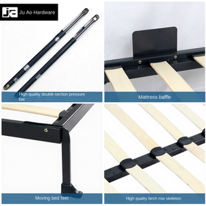 Accessoires de quincaillerie invisibles en gros d'usine pour canapé-<span class=keywords><strong>lit</strong></span> <span class=keywords><strong>mural</strong></span> fendu lits escamotables pliants à l'envers - Product Image 3