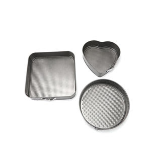 Juegos para hornear de utensilios de cocina para el hogar, molde para pastel de queso con forma de resorte de acero al carbono, molde para bandeja para hornear con revestimiento antiadherente - Product Image 2