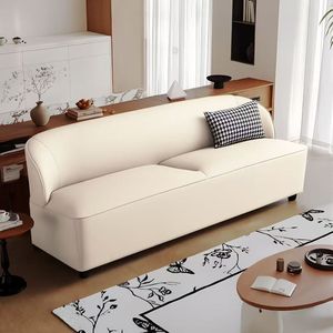 Nordic Style <b>Small</b> <b>Sofa</b> Leather Fabric Mini <b>Sofa</b> For Apartment Salon Cafe Hairdressing Shop - Product Image 2