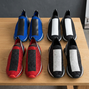 Original-Quality Luxury Designer <b>Sneakers</b> Customizable Logo Genuine <b>Leather</b> Upper Lightweight Breathable Casual Walking Shoes - Product Image 2