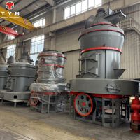 Broyeur Raymond YGM pour la fabrication de poudre fine 80-400 Mesh, machine de broyage minier haute efficacité