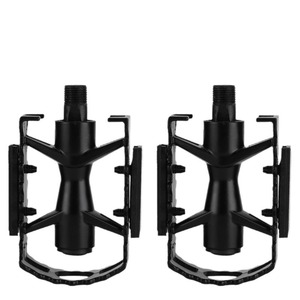 Pédales de vélo de montagne en aluminium, axe en acier, roulement à billes, antidérapantes, noires, pour vélos de montagne - Product Image 4