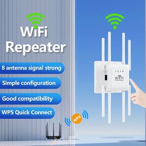 Repetidor de Señal <span class=keywords><strong>WiFi</strong></span> de Alta Potencia AC1200Mbps, 2.4G 5G Doble Banda, Amplificador de Largo Alcance - Product Image 5