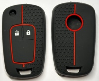 Funda Protectora de Silicona para Llave Remota de Chevrolet Camaro, Malibu, Sail, Orlando, Compatible con Llaves de Bloqueo y Desbloqueo, Venta al Por Mayor