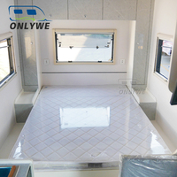 ONLYWE Caravane de luxe tout-terrain pour 2 personnes, conforme aux normes australiennes, avec cuisine pour le camping
