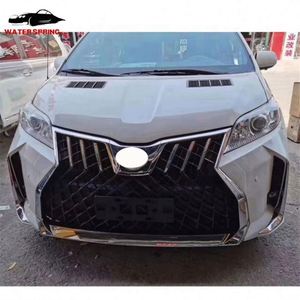 Ventes d'usine Mise à niveau du kit carrosserie de style LM Grille de capot Pare-chocs avant et arrière Kits de carrosserie pour Toyota Sienna 2011-2020 - Product Image 3