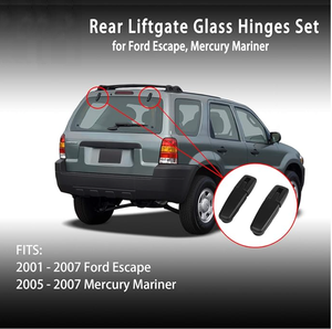 Set Cerniere Finestrino Posteriore Destro e Sinistro per Ford Escape 01-07, Mercury Mariner 05-07 YL8Z78420A68BA YL8Z78420A69BA - Product Image 6