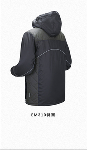 <span class=keywords><strong>Lakeland</strong></span> ชุด EM305ปั่นจักรยานกลางแจ้งเสื้อโค้ทกันลมให้ความอบอุ่นเสื้อคลุมวิ่งไนลอนผ้าอ๊อกซ์ฟอร์ดเสื้อกั๊กนิรภัยสำหรับใส่ในถัง - Product Image 2