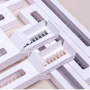 Lông Mi Nối Phân Đoạn Cắt Sẵn Xu Hướng Mới 2022 Lông Mi Giả Lông Chồn Tự Làm Lông Mi Phân Đoạn Với Hộp Tùy Chỉnh - Product Image 2