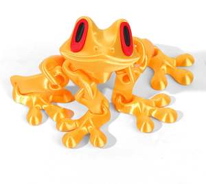 Aimants grenouilles articulés en plastique en gros - Aimants puissants imprimés en 3D pour TikTok, article tendance, approvisionnement en vrac, Animal Crossing - Product Image 1