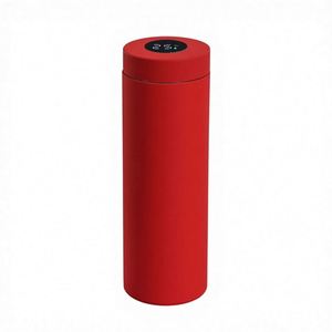 Ensemble cadeau d'affaires personnalisé - Bouteille d'eau intelligente en acier inoxydable isolée avec affichage de la température LED, design minimaliste, 6 à 12 tasses cadeaux - Product Image 1