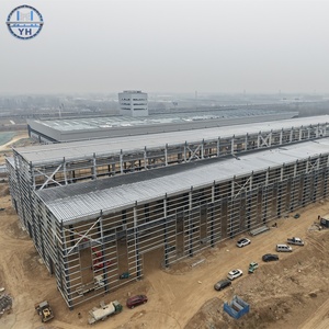 Acier au carbone, acier structurel, atelier, entrepôt, construction métallique, bonne qualité - Product Image 5