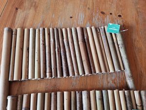 Valla de <span class=keywords><strong>bambú</strong></span> 2022 natural para jardín, cerca de caña de madera de <span class=keywords><strong>bambú</strong></span> enrollada, Panel de Sauce de privacidad natural/husillo de sauce - Product Image 5