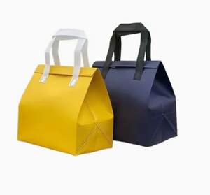 Sac isotherme pliable de grande capacité en PP non tissé, décontracté, luxueux et personnalisé, avec un design écologique - Product Image 1