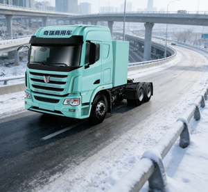 Économe en énergie et rentable, le camion électrique professionnel est conçu pour la logistique. Le camion tracteur électrique 6X4. - Product Image 2